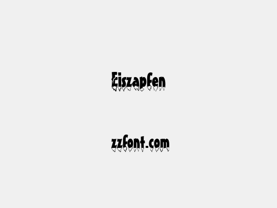 Eiszapfen