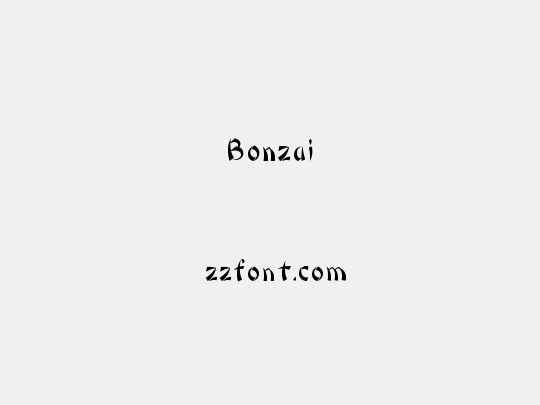 Bonzai