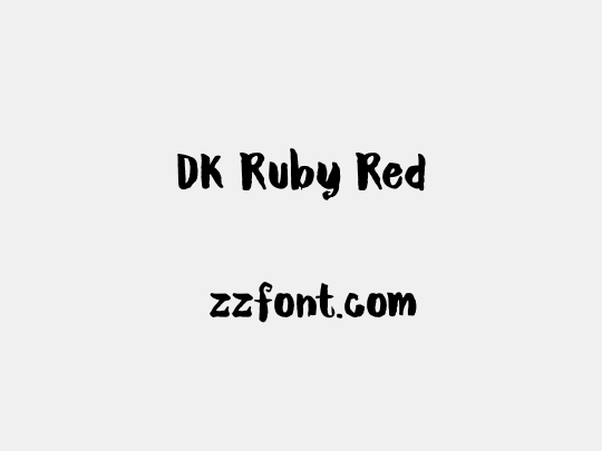 DK Ruby Red