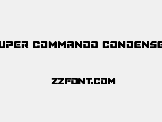 Super Commando Condensed