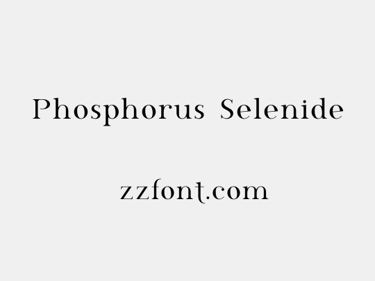 Phosphorus Selenide