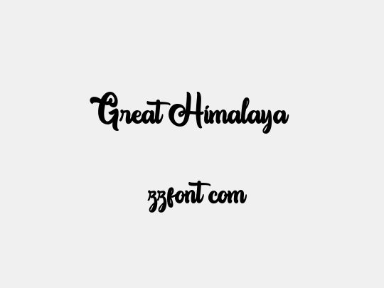 Great Himalaya