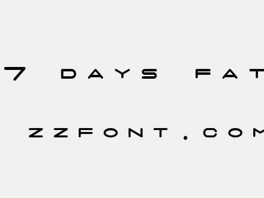 7 days fat