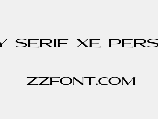 Molly Serif XE PERSONAL