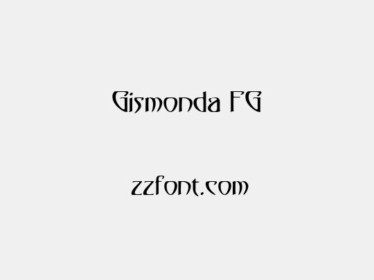 Gismonda FG