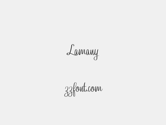 Lamany