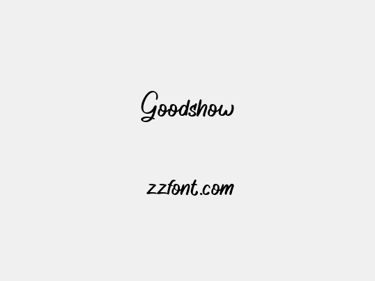 Goodshow