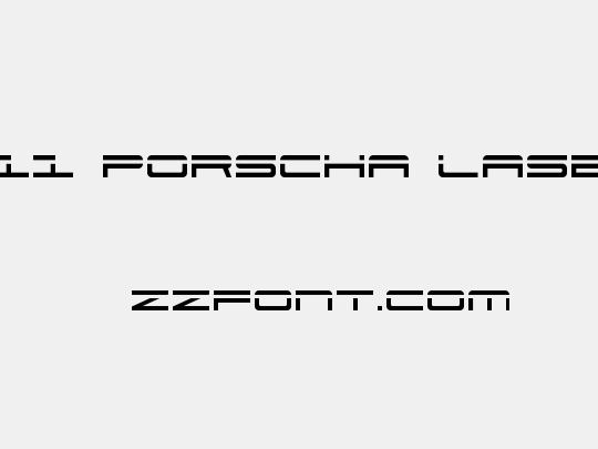 911 Porscha Laser