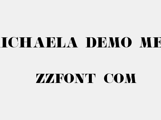Michaela Demo Med