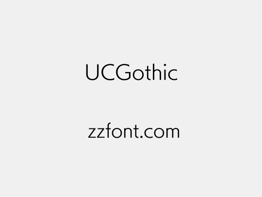 UCGothic