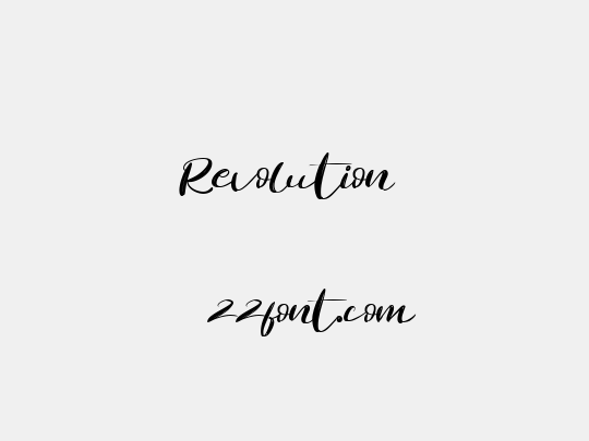 Revolution 