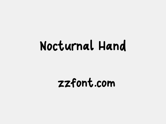 Nocturnal Hand