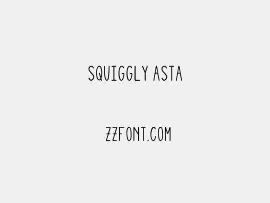 Squiggly Asta