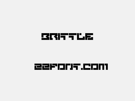Brittle