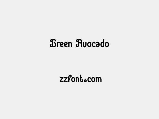 Green Avocado