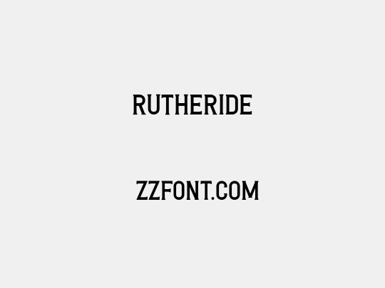 Rutheride