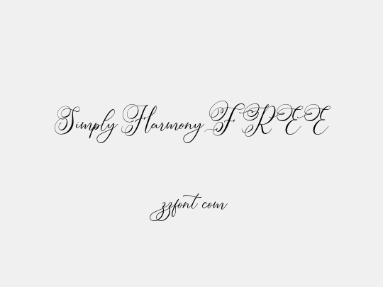 Simply Harmony FREE
