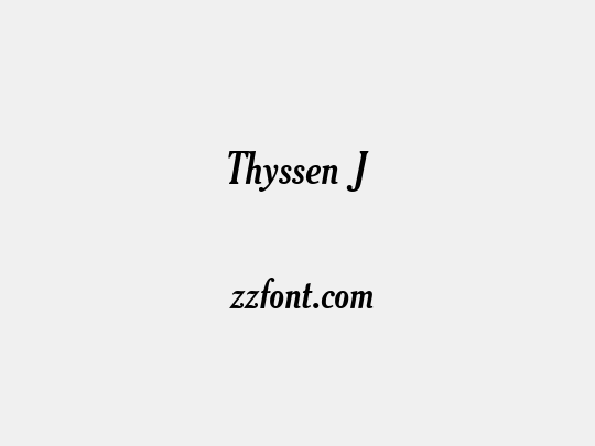 Thyssen J