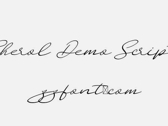 Cherol Demo Script
