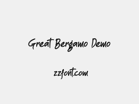 Great Bergamo Demo