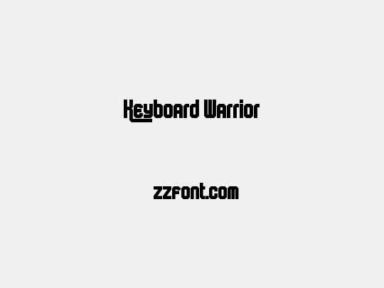 Keyboard Warrior