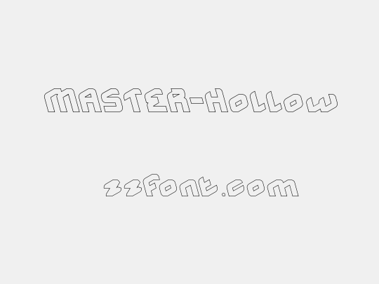 MASTER-Hollow