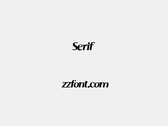 Serif