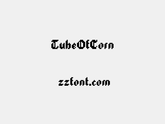 TubeOfCorn
