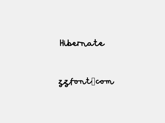 Hibernate