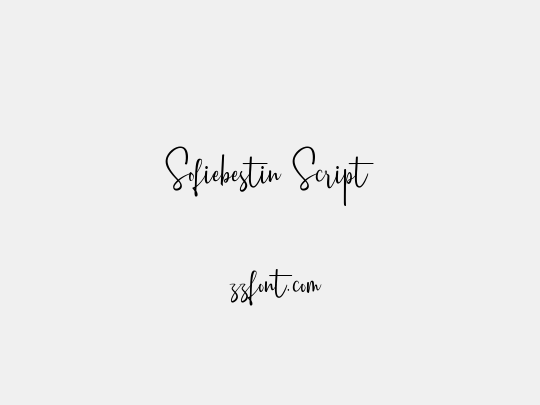 Sofiebestin Script