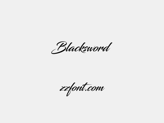 Blacksword