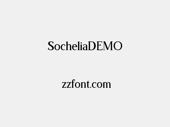 SocheliaDEMO
