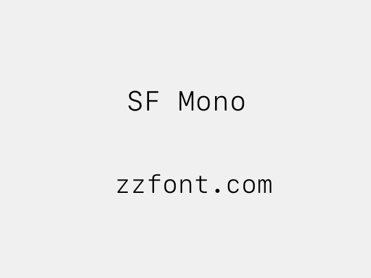 SF Mono