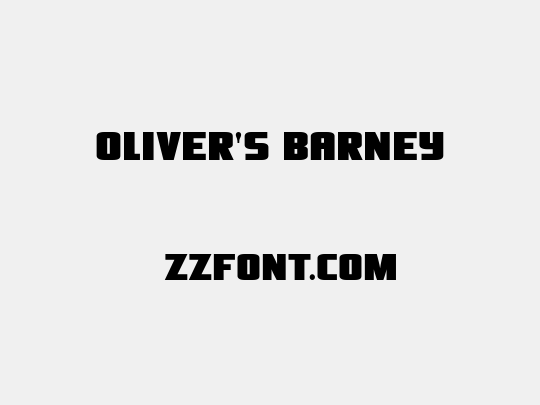 Oliver's Barney