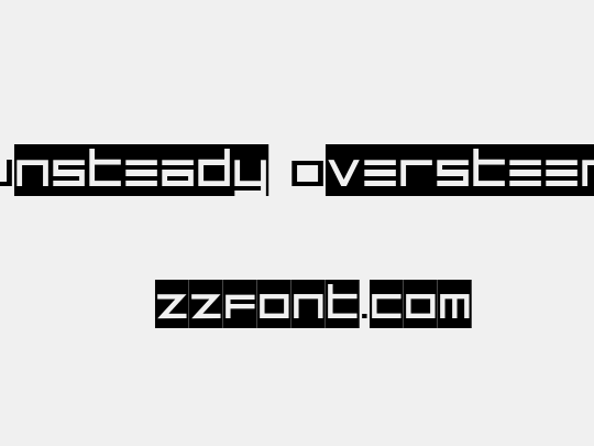 Unsteady Oversteer