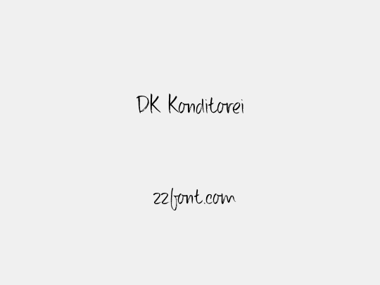 DK Konditorei