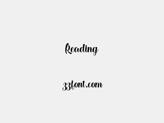 Reading