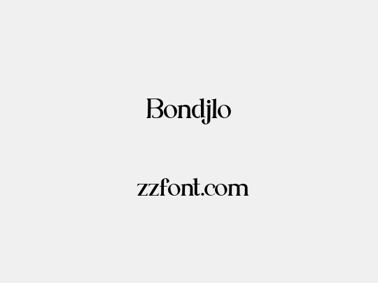Bondjlo