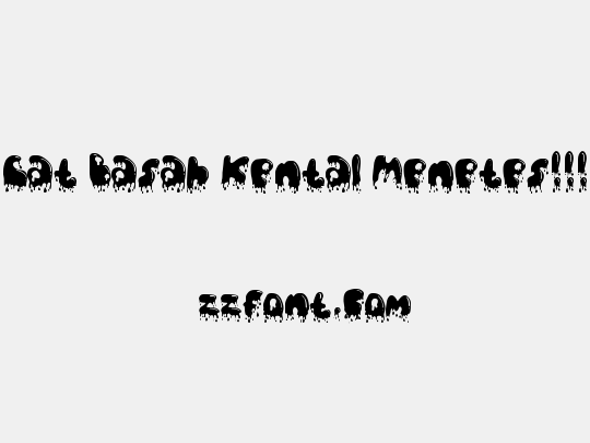 Cat Basah Kental Menetes!!!