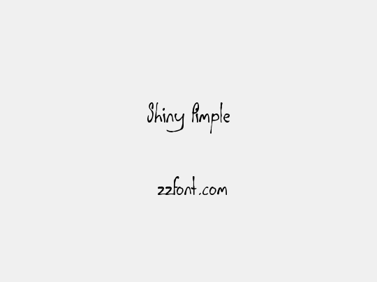 Shiny Pimple