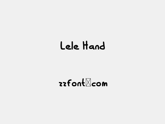 Lele Hand