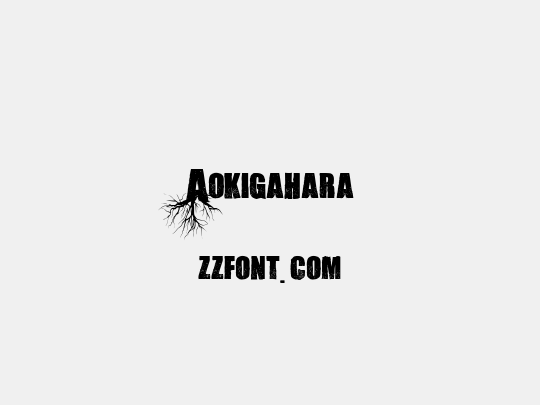 Aokigahara