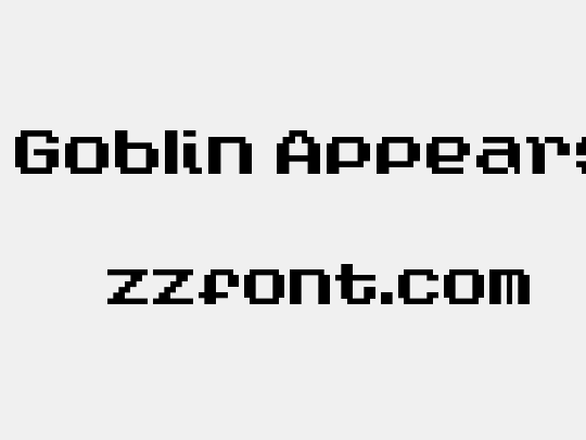 A Goblin Appears!