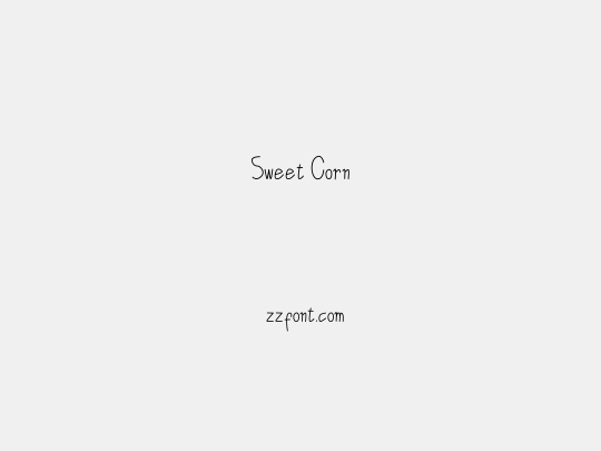 Sweet Corn
