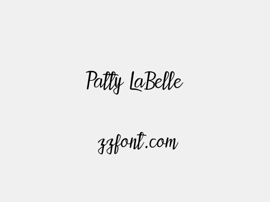 Patty LaBelle