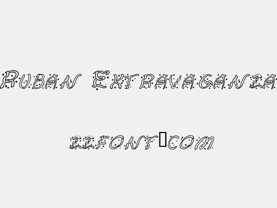 Ruban Extravaganza