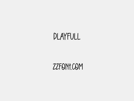 Playfull