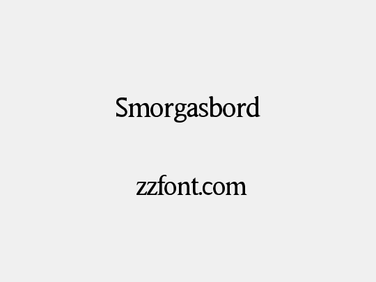 Smorgasbord