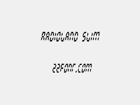 Radioland Slim