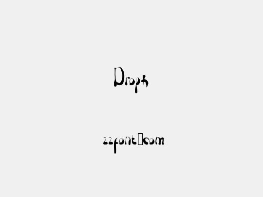 Droph